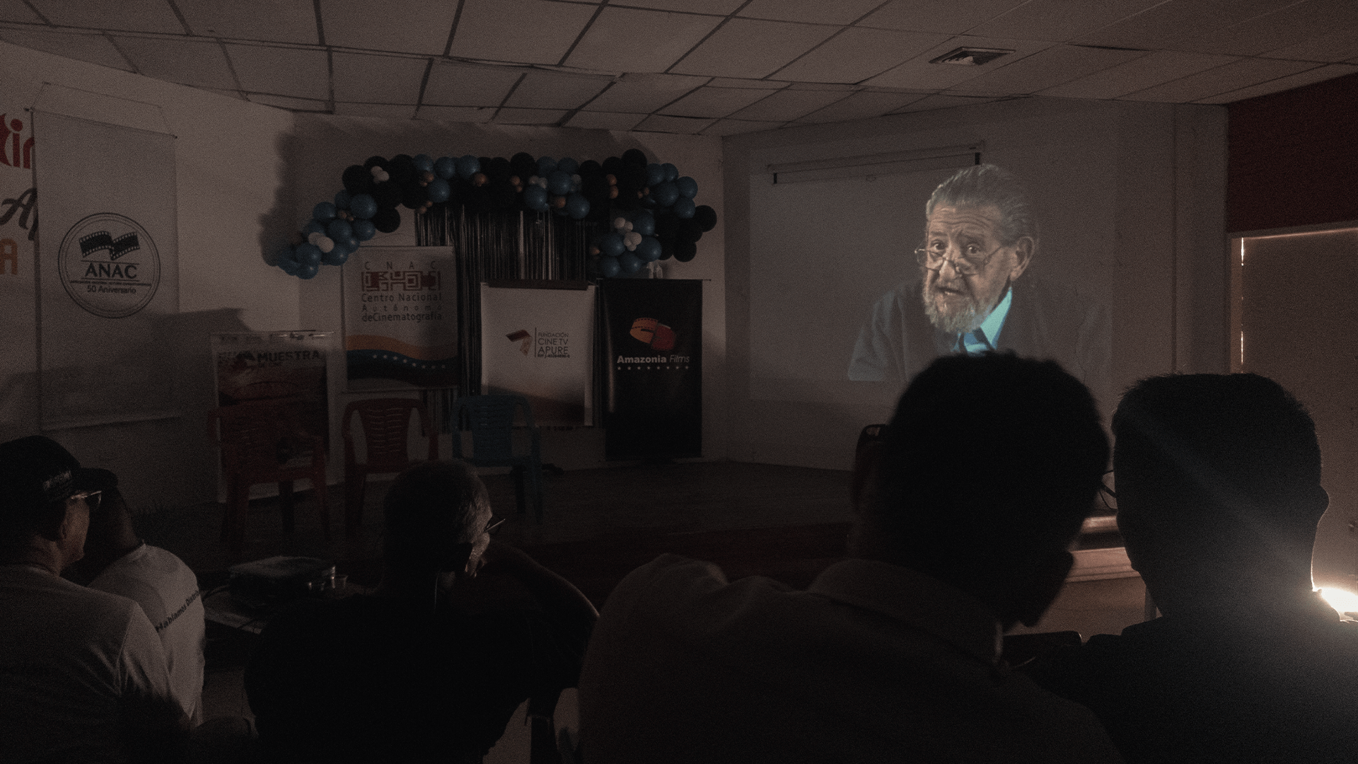 La 3era muestra de cine Apureño y su perspectiva cultural en la actualidad. 5 Entrevista a Román Chalbaud en el documental de "FUNES", dirigido por Josué Saavedra.