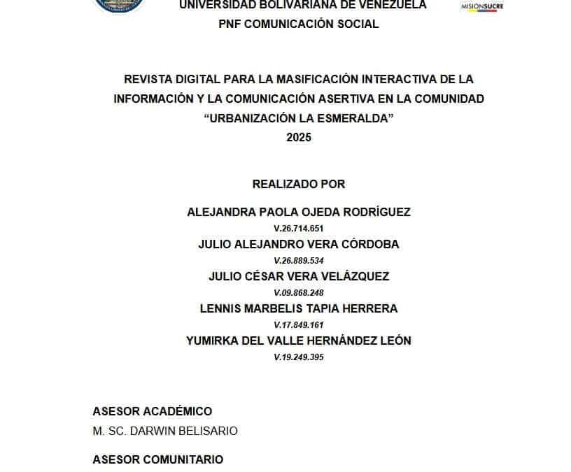 Proyecto de Grado: XXIII Magazine